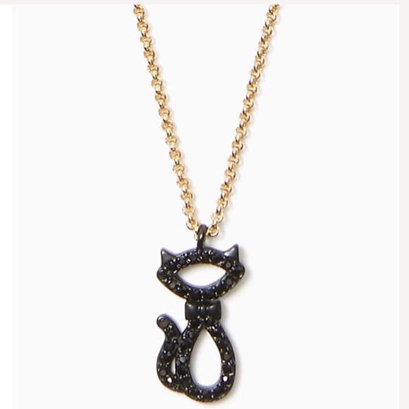 kate spade Jewelry - Kate Spade cat pave necklace